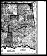 Indian Territory and Oklahoma Map - Right, Garfield County 1906